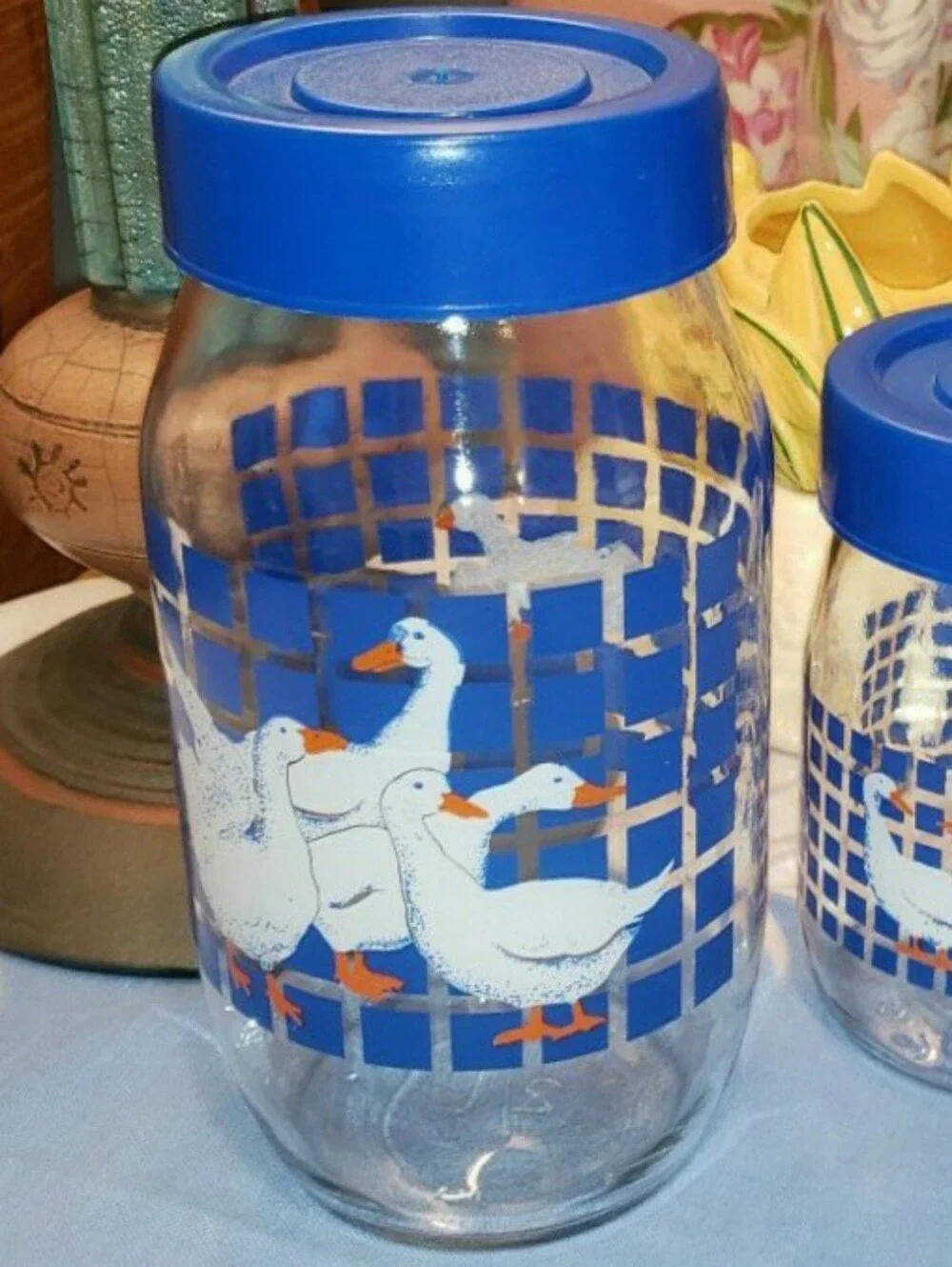 Carlton vintage blue
